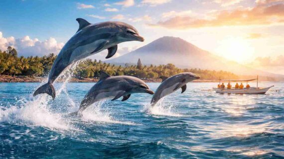 Where can I see dolphins in Bali?