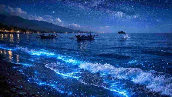 Do we really see plankton in Lovina, Bali?