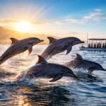 What time are dolphins most active in Lovina Bali?