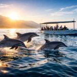 What time of day are you likely to see dolphins in Lovina?