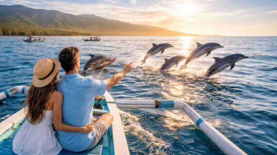 What’s the best time of the day to see dolphins lovina?