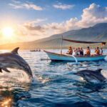 Where in Bali can you see dolphins?