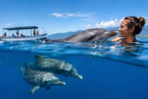 What It Feels Like to Swim with Dolphins in Lovina