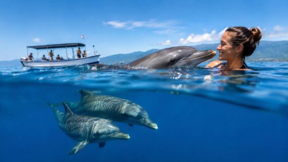 What It Feels Like to Swim with Dolphins in Lovina